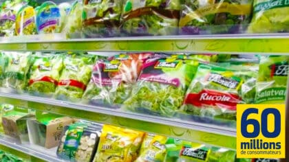 Cette salade vendue en supermarché est la pire de toutes, 60 Millions de consommateurs lance l'alerte