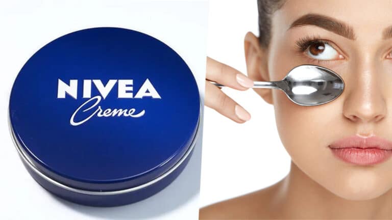 L’astuce magique de la cuillère et de la crème Nivea élimine les rides du visage comme par magie