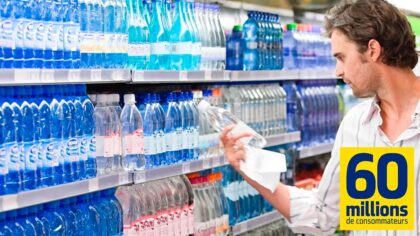 60 Millions de consommateurs révèle les marques d’eau en bouteille les plus sûres pour la santé