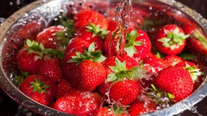 Cette méthode japonaise est radicale pour éliminer les pesticides sur les fraises