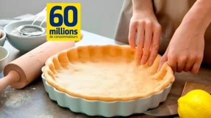 Cette pâte à tarte à moins de 2 € est la meilleure de toutes, selon 60 Millions de consommateurs