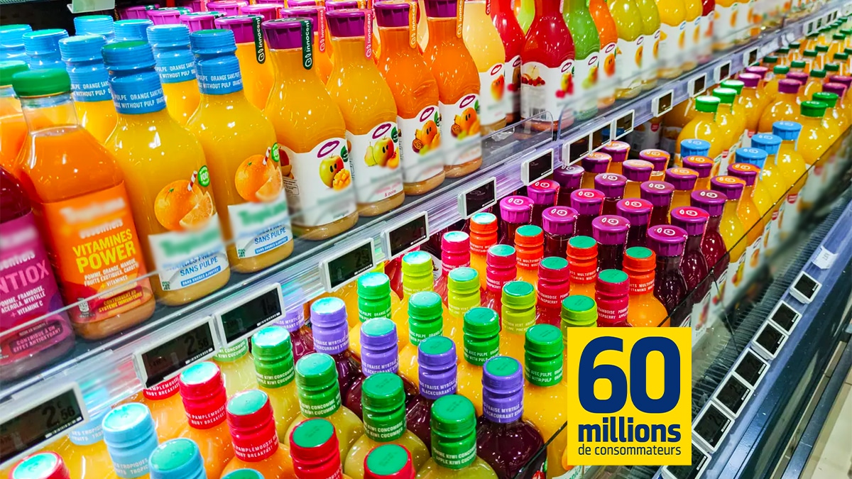 2 marques de jus de fruits dont vous devriez vous méfier : 60 Millions de consommateurs alerte