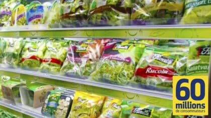 60 Millions de consommateurs dévoile quelle est la salade qui contient le moins de pesticides