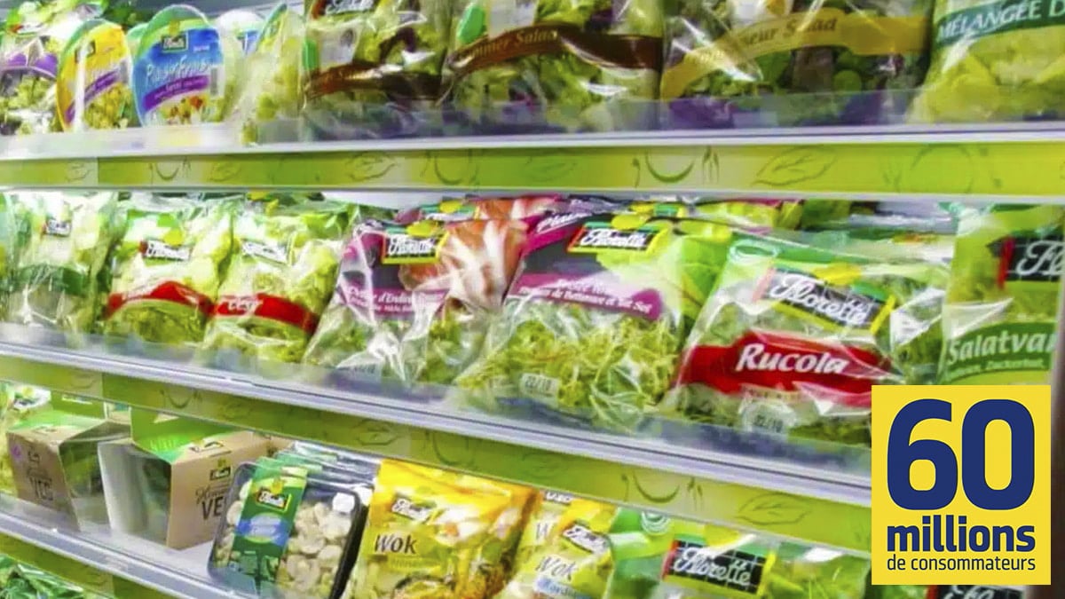 60 Millions de consommateurs dévoile quelle est la salade qui contient le moins de pesticides