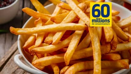 Ces frites en supermarché sont les meilleures pour la santé selon les experts de 60 Millions de consommateurs