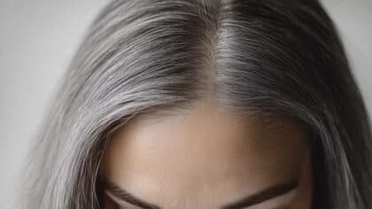 Éliminez vos cheveux gris naturellement avec de la glace, selon une étude