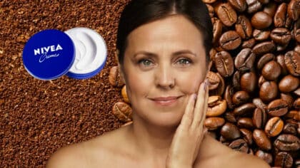 L’astuce magique de la crème Nivea et du café qui réduit les rides instantanément et hydrate la peau