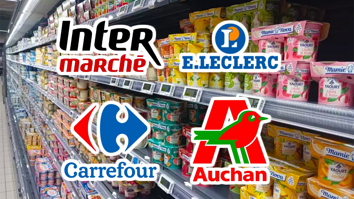 Leclerc, Intermarché, Carrefour, Auchan… lancent un rappel produit urgent dans la France entière, il s’agit de yaourts