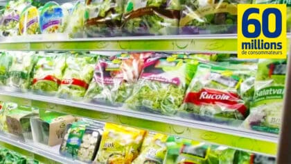 4 salades en sachet à bannir en supermarché, elles sont cancérogènes selon 60 Millions de consommateurs