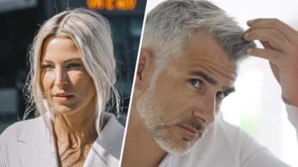 Ce que signifie garder ses cheveux gris, selon la psychologie