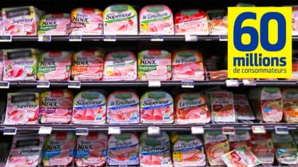 Ces marques de jambon sont les pires pour la santé : 60 Millions de consommateurs met en garde