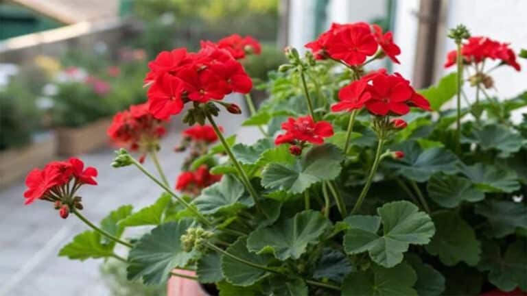 Je suis jardinier, voici l’astuce la plus efficace pour faire fleurir vos géraniums bien plus rapidement