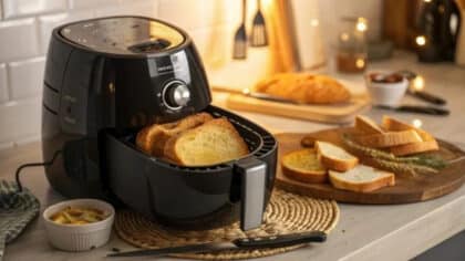 Le meilleur récipient pour cuire que vous pouvez mettre dans l’AirFryer, ce n’est pas le papier alu