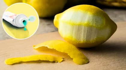 Mélanger des zestes de citron avec du dentifrice : l’astuce incroyable que beaucoup adoptent