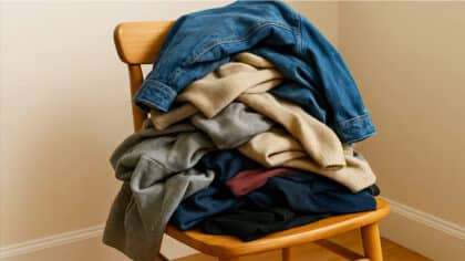 Que signifie le fait qu’une personne empile ses vêtements dans un coin de la chambre selon la psychologie