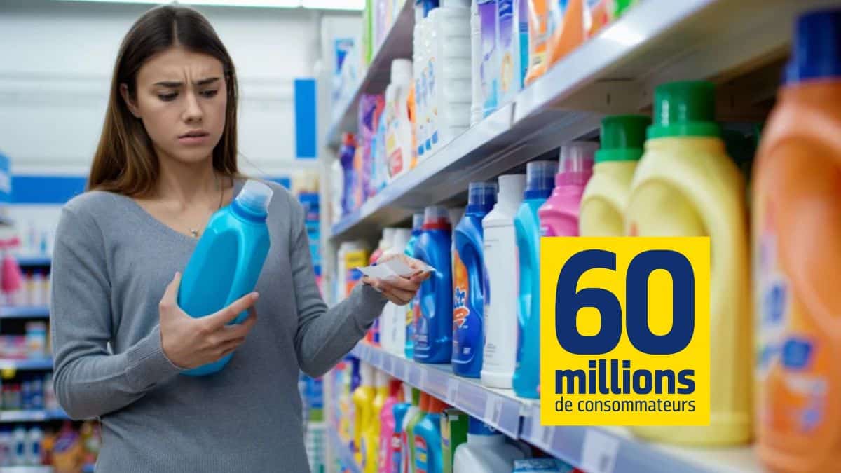 60 millions de consommateurs alerte sur 4 lessives ultra-connues contenant des substances toxiques