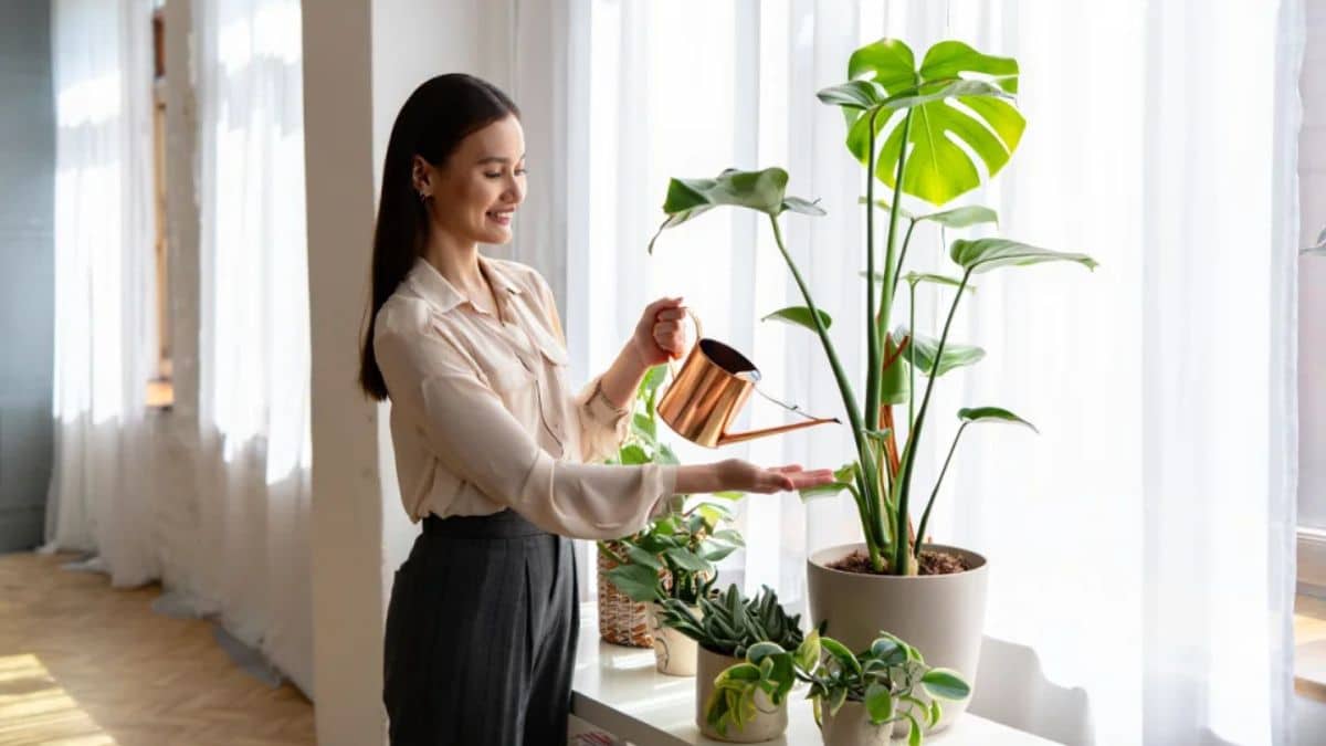Vos plantes d’intérieur vous diront merci, ce geste simple avec du bicarbonate de soude booste leur santé en 24h