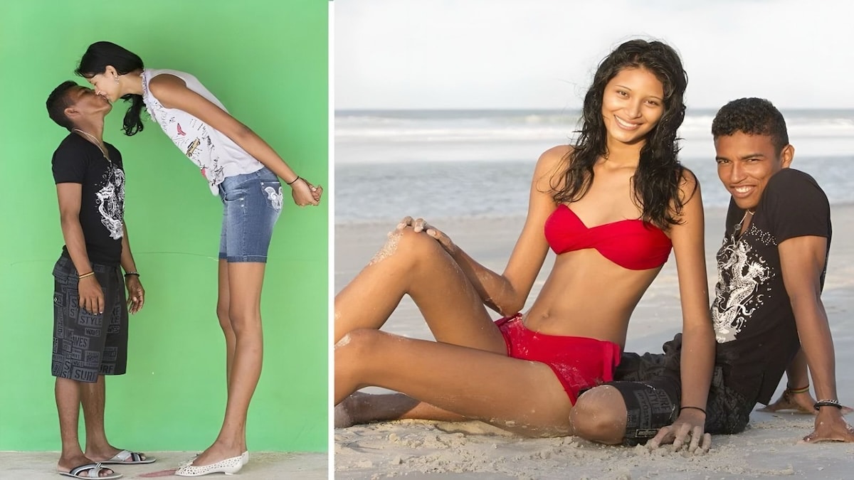 La femme la plus grande du monde se marie avec son compagnon, plus petit qu’elle de 40 cm