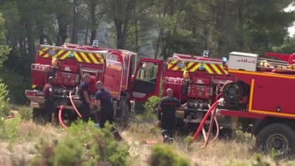 17 000 hectares partis en fumée dans l'Aude - Les pompiers viennent à bout de l'incendie après un combat acharné