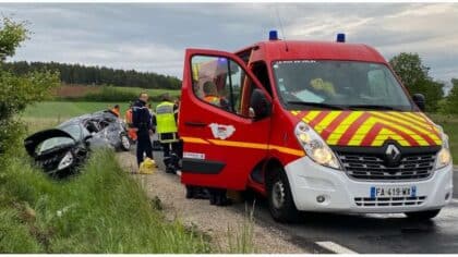 Brix : trois jeunes tués dans un accident de voiture