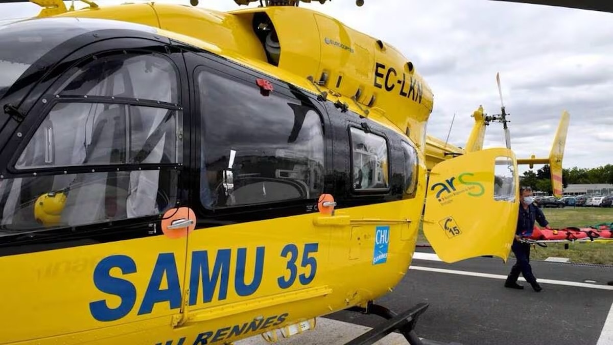 Héliportée en urgence : un pilote évite un animal en péril de sa vie à La Chapelle-Saint-Aubert