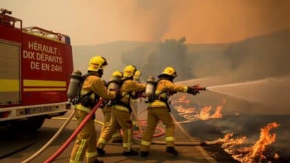 Un incendie dévastateur laisse tout le monde sans voix ; la réaction des pompiers en dit long : ils n'ont jamais rien vu de tel