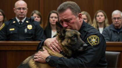 Un policier condamné pour fraude a demandé à voir son chien une dernière fois. La suite a laissé tout le monde sans voix.